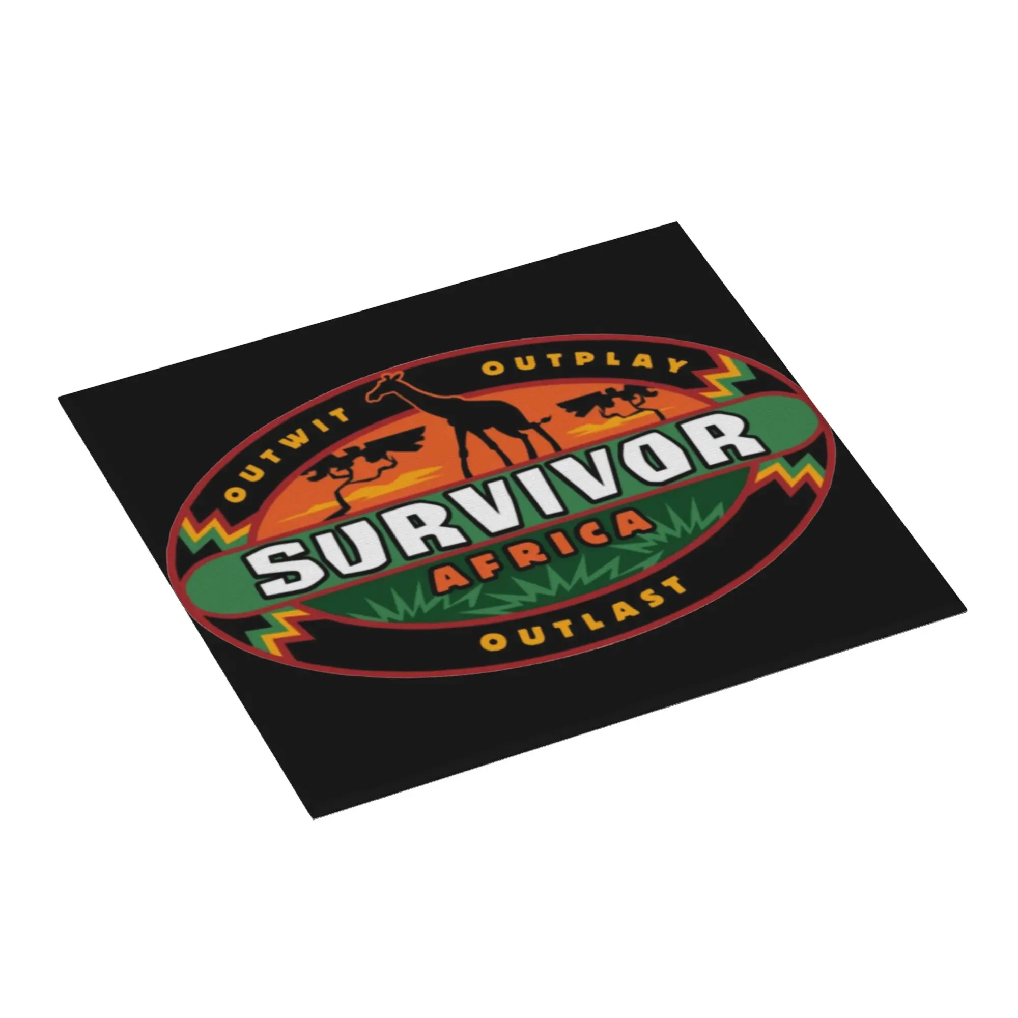 Reality TV Survivors Non Slip Kitchen Counter Protector Mat Barware Tableware Reusable  Bathroom Drying Mat For Kitchen