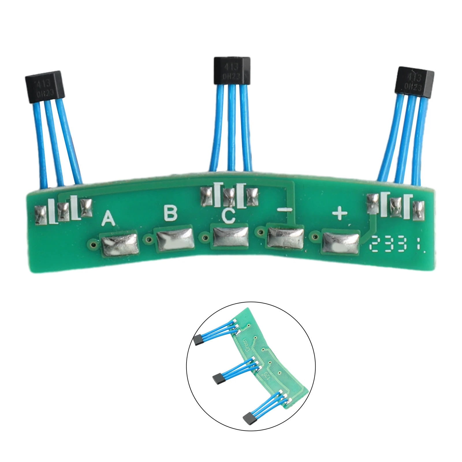 1 Stück Hall PCB Elektrofahrrad Ebike Hall Sensor PCB Board 120 ° 413F Platine für 2-Rad-Motor, hochwertiges Fahrradzubehör – Detail 4