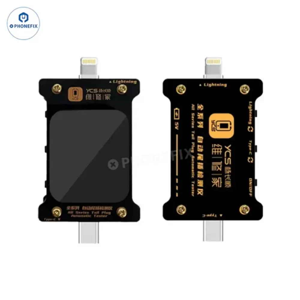 YCS-type-cインテリジェント自動テールプラグ検出器,高精度チップテスター,iPhone, Android, PC, Pad, YCS用の修理ツール