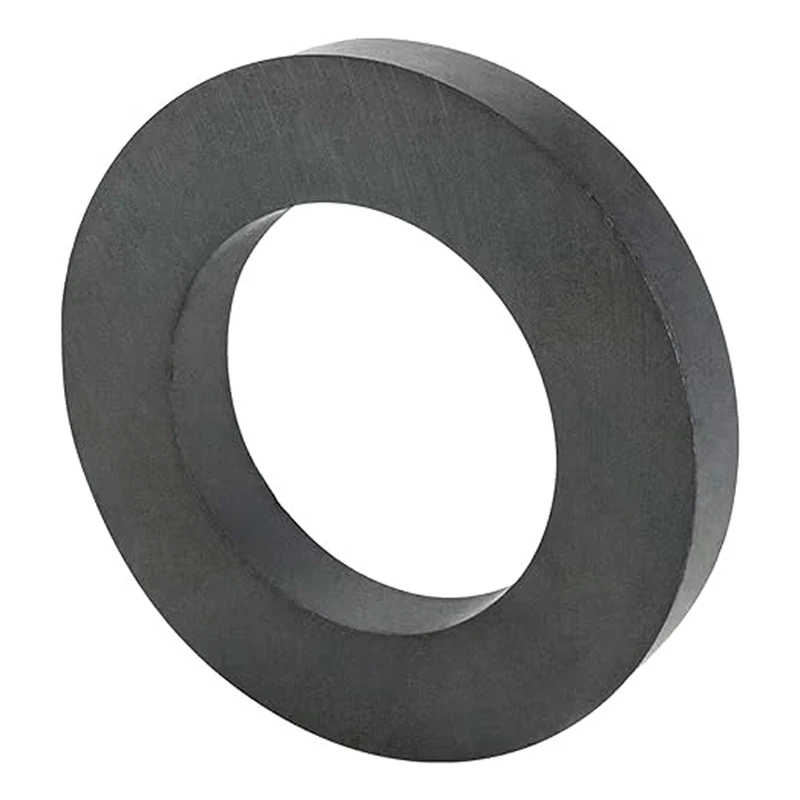 Ferrite Ring 110x15-60mm Magnet 4.33In Dia Ceramic for Science Experiment. Strong Magnetic Ring Magnetism