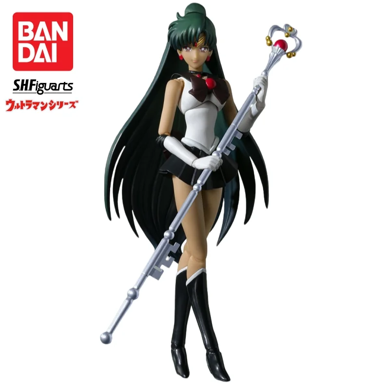 Disponibile Bandai SHF Saturn Moon Saturn Moon Pluto Yuena Plutone Figura Anime Periferiche Azione Collezione di bambole Regali