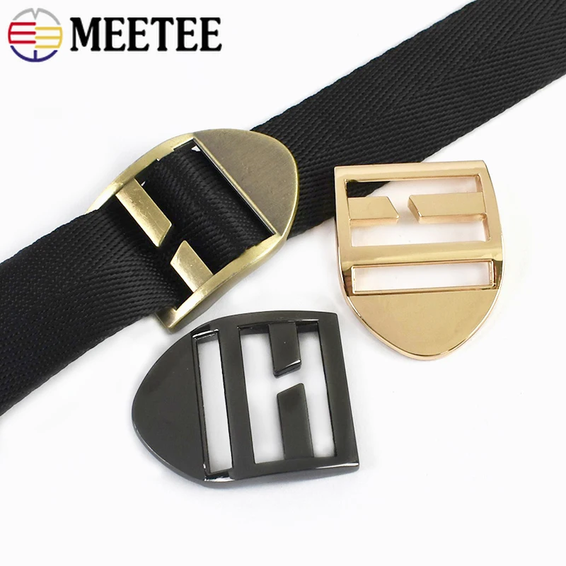 2/4/8/10Pcs 25mm Metal Bag Strap Buckles Webbing Backpack Belt Tri-Glide Slider Adjuster Clasp Dog Collar Ring Hook Accessories