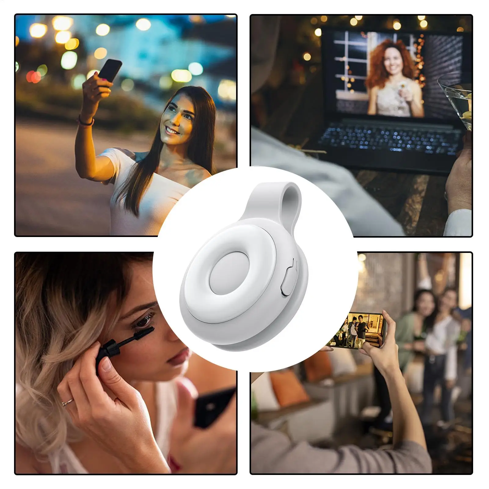 Магнитный заполняющий светильник, портативный перезаряжаемый магнитный карманный светодиодный светильник для камеры телефона для видеозаписи, фотографии, видеоблогов в прямом эфире