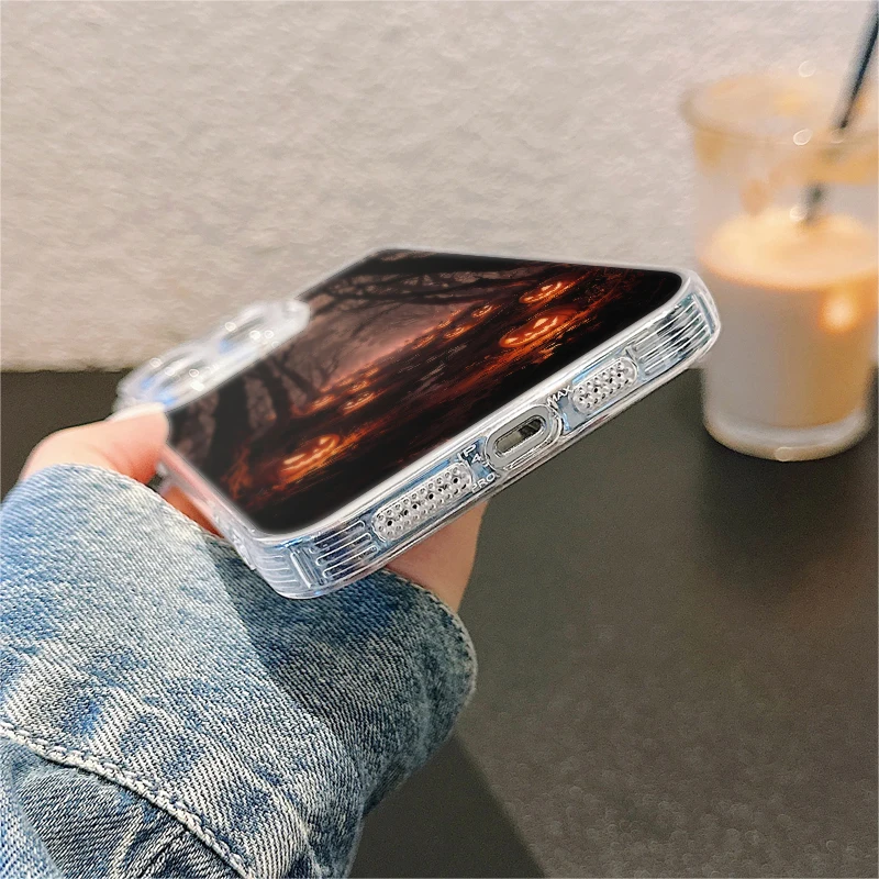 Soft Phone Cover Case for Xiaomi Redmi Note 11S 10S 14C 9 9S A4 12 13C 12S 11 14 Pro Plus 13 Monster Halloween Ghosts