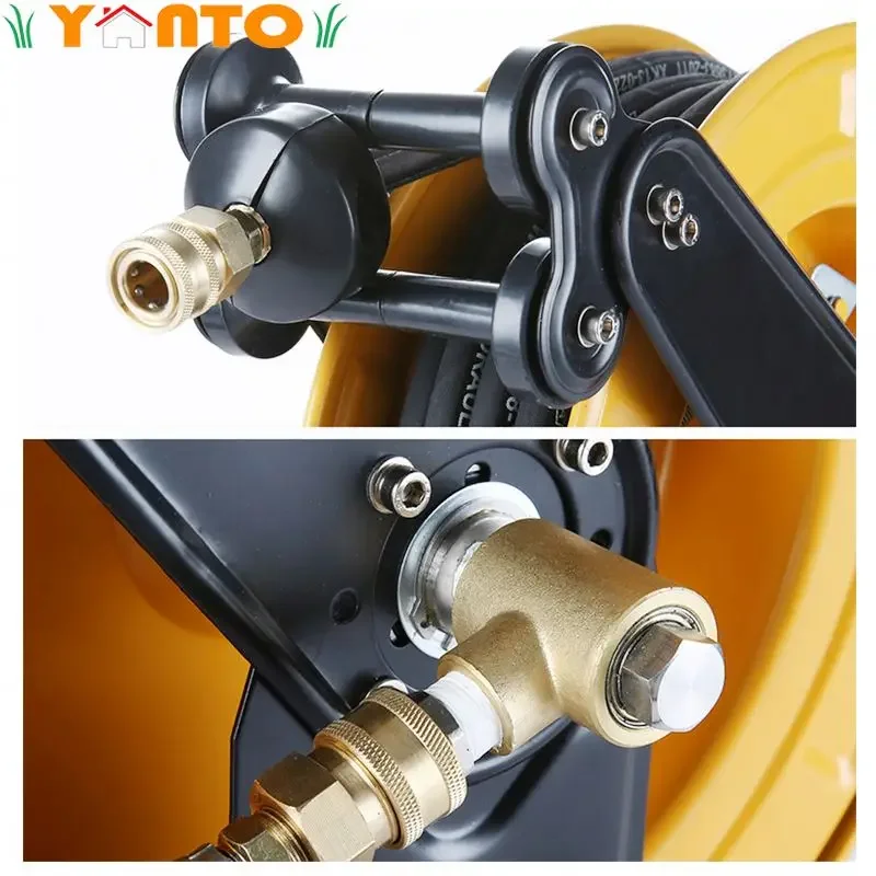 Automatic Auto Garden Hose Expandable Pipe Connector Reel