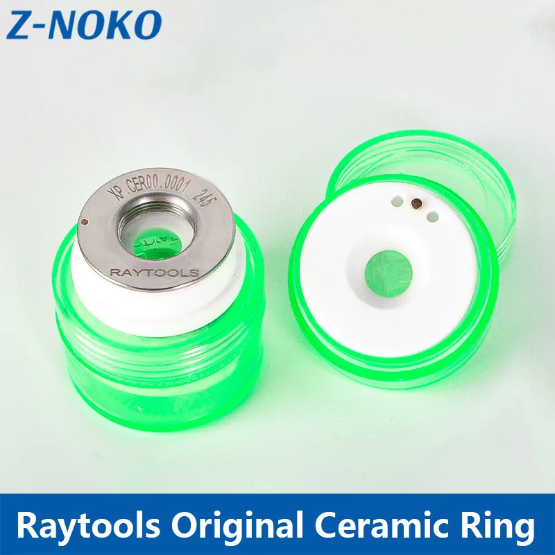 ZNOKO Laser Ceramic Body Laser Cutting Head Ceramic Ring Jiaqiang Raytools Original Ceramic Ring D32 D28 D19.5