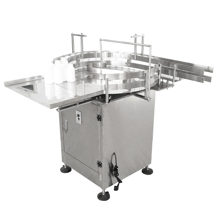 Can turntable 8000bph round high-speed plastic can bottle opening machine Automatic bottle opening machine