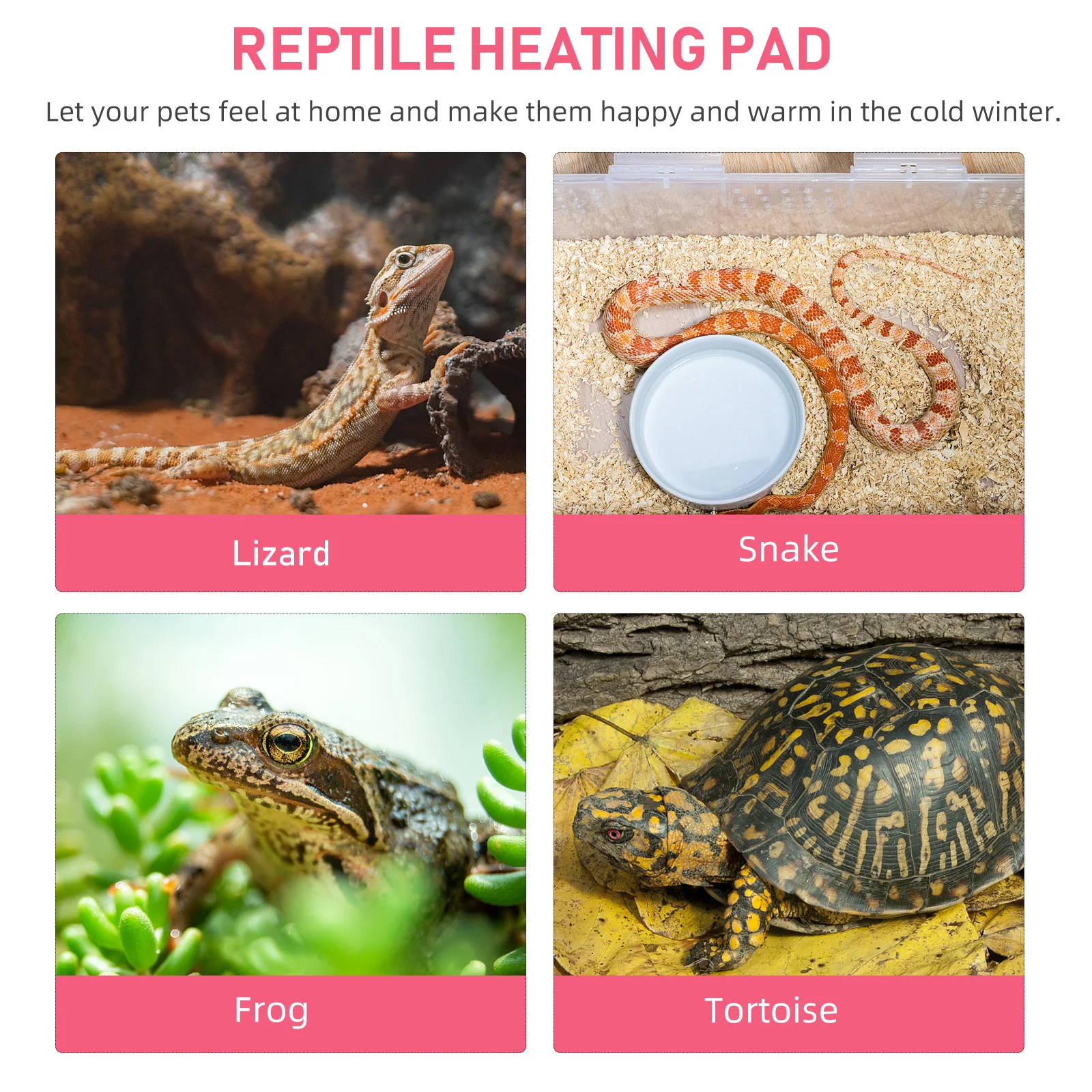 

3Pcs Pet Heating Pad Insulation Mat Multifunctional Warm Reflective Film for Winter Self-Warming Mat Reptile Heating Pad