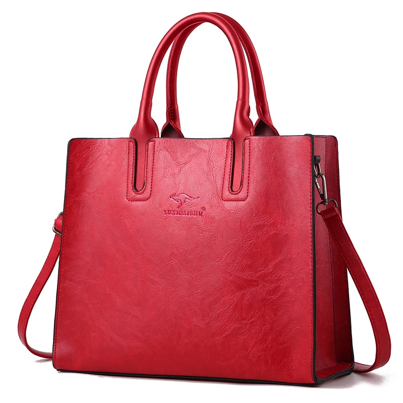 Borse e borsette per donna moda donna Pu Leather Top Handle Satchel borse a tracolla per donna borse a tracolla in pelle Pu