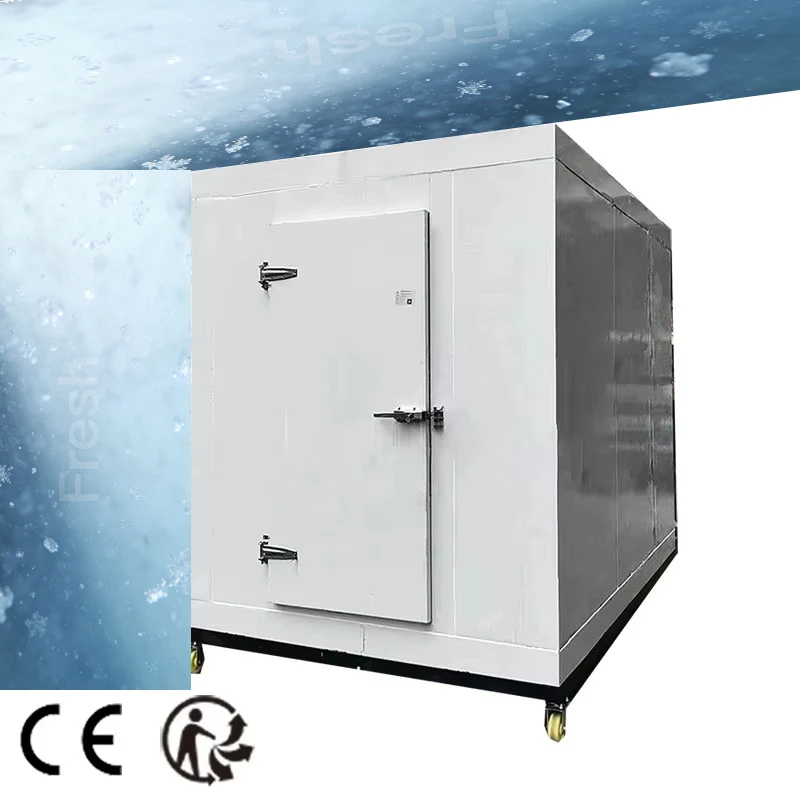 Customized Wholesale Refrigeration Chamber Cold Room Freezer For Seafood Ice Cream Frozen Food Storage Equipment