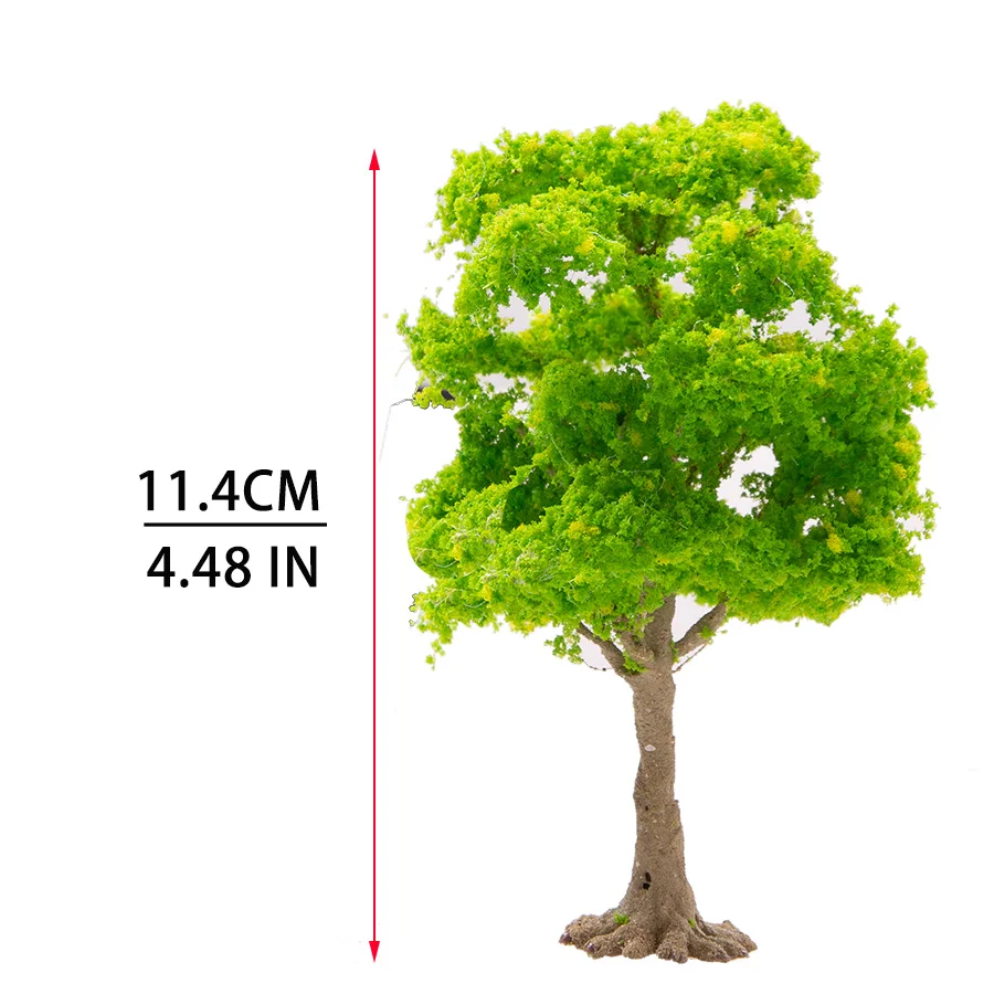 10-15cm Simulation Miniature Wire Trees Model Artificial Plant Toys for Railway Train Layout/Diy Model Making/Diorama
