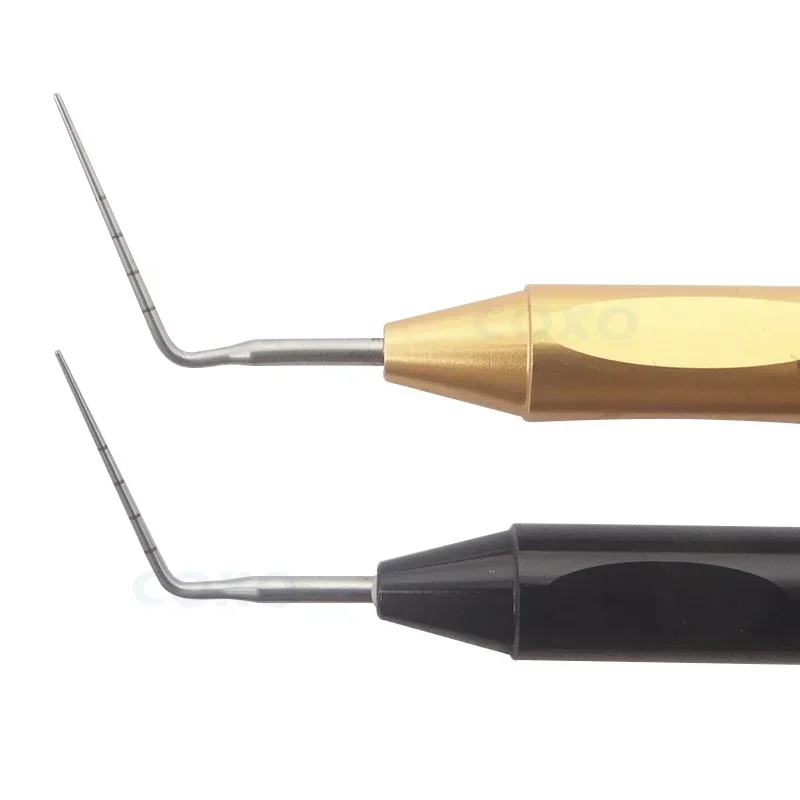 COXO-Bouchons dentaires à main, outils endodontiques professionnels avec embouts de pressurisation de canal pour le remplissage vertical du canal radiculaire, 2 pièces/ensemble