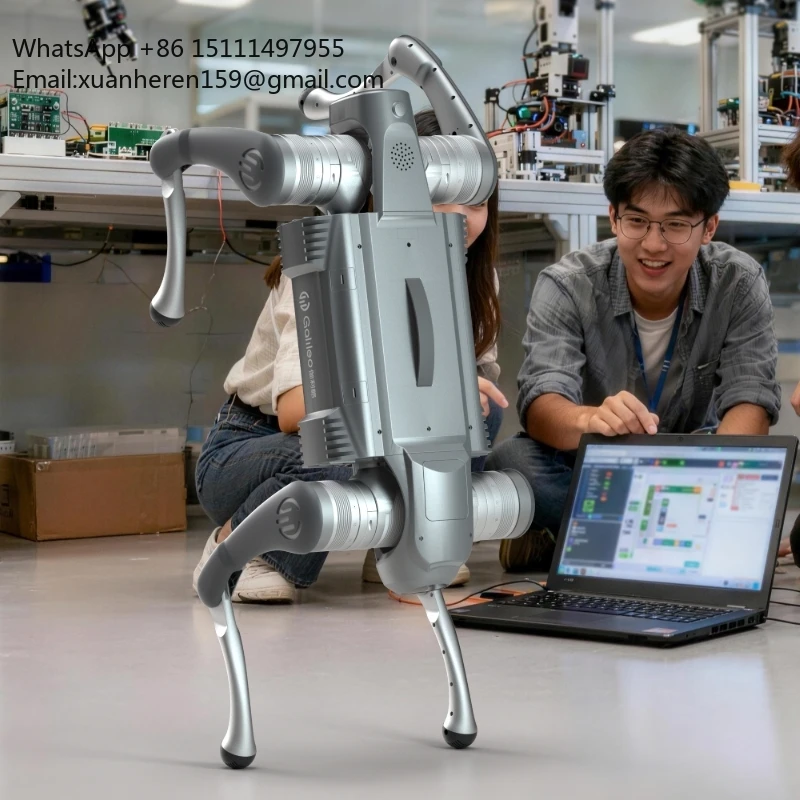 Multi-Functional Intelligent Inspection Robot Dog C1 Teaching Demo Robot AI Development Kit