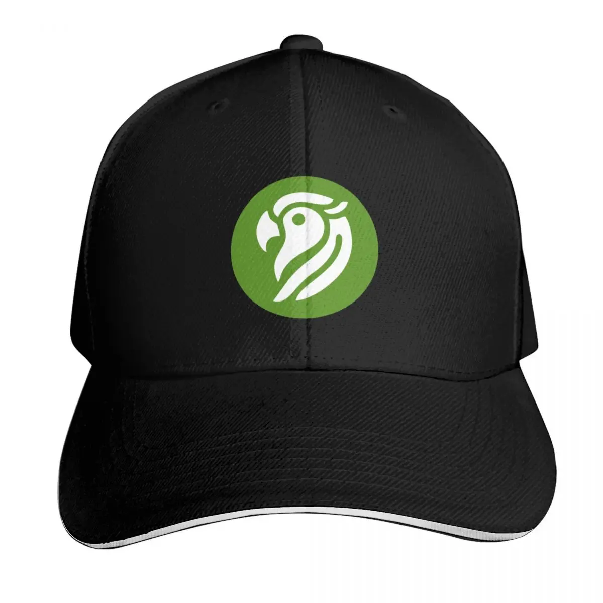 Parrot Head Icon Baseball Cap Streetwear Hip Hop Trendy Vintage Retro Embroidered Lightweight Packable