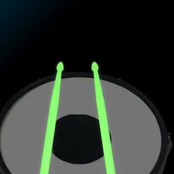 1Pair Luminous Drum Stick Light Up Drum Sticks In The Dark Musical Instruments Stage Performance Fluorescent Drumsticks