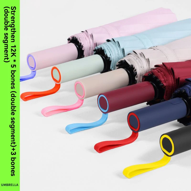 

Суперпрочный ветрозащитный автоматический зонт для мужчин и женщин, 192 спиц, большой, непромокаемый, с защитой от солнца и УФ-излучения, складной.
