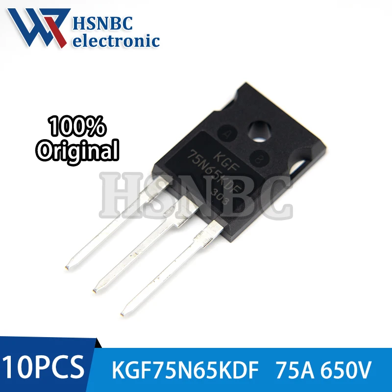 10PCS KGF75N65KDF-U…