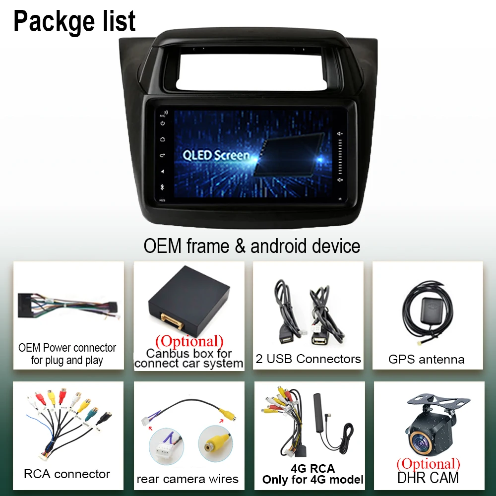 7Inch Car Android 13 For Mitsubishi Pajero Sport Triton 2014 Auto Wireless Carplay No 2din DVD GPS Bluetooth DSP IPS Touch QLED