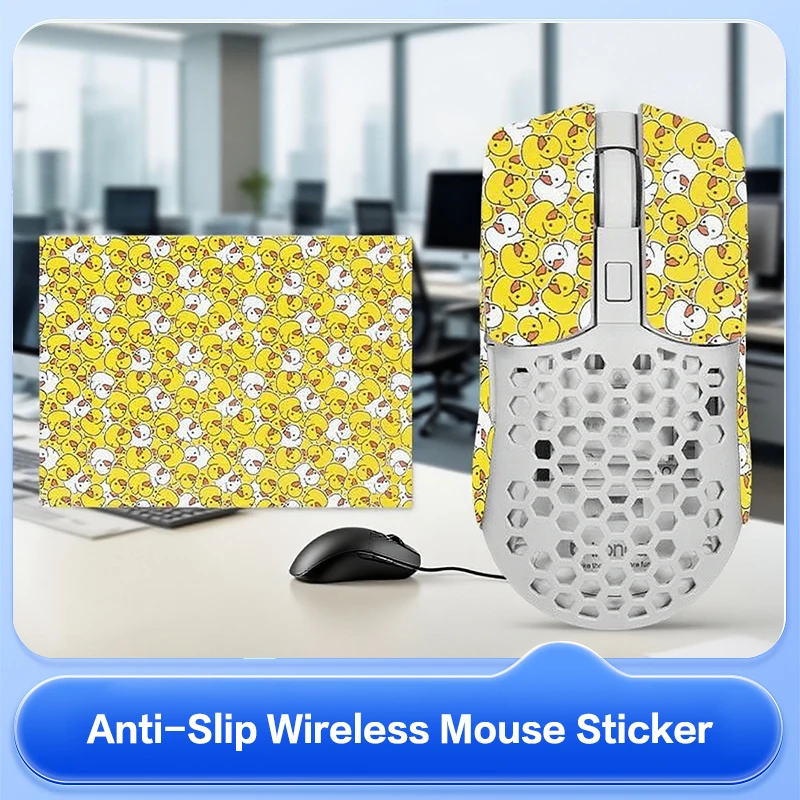 Universal Anti-Slip Mouse Sticker DIY Sweat-Proof Mouse Grip Tape Wear-Resistant Gaming Mouse Sticker