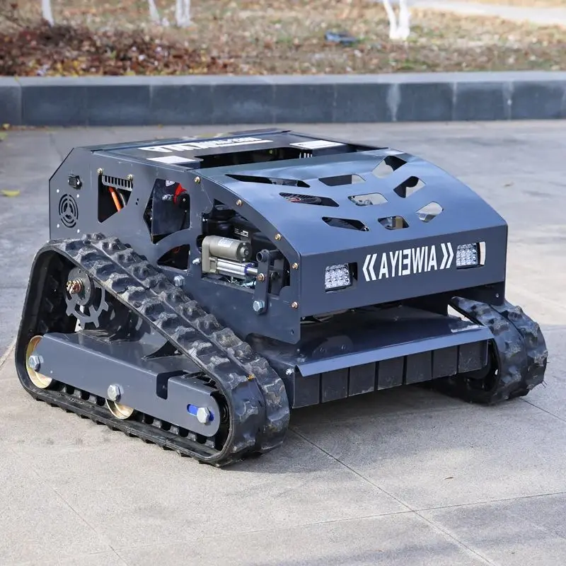 

Индивидуальная автономная гусеничная газонокосилка с фабрики — инновационный пульт дистанционного управления 2025 года, простое управление