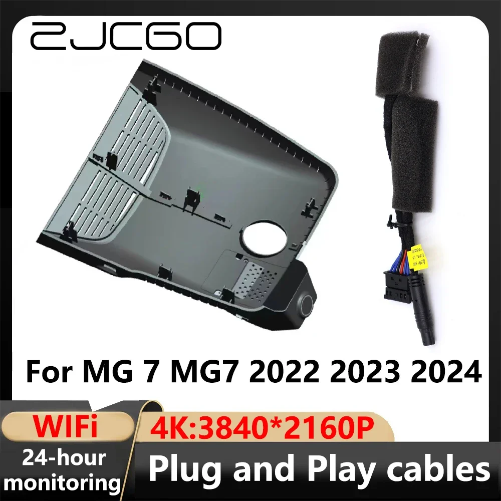 

ZJCGO 4K Wifi 3840*2160 DVR Dash Cam Camera Video Recorder for MG 7 MG7 2022 2023 2024