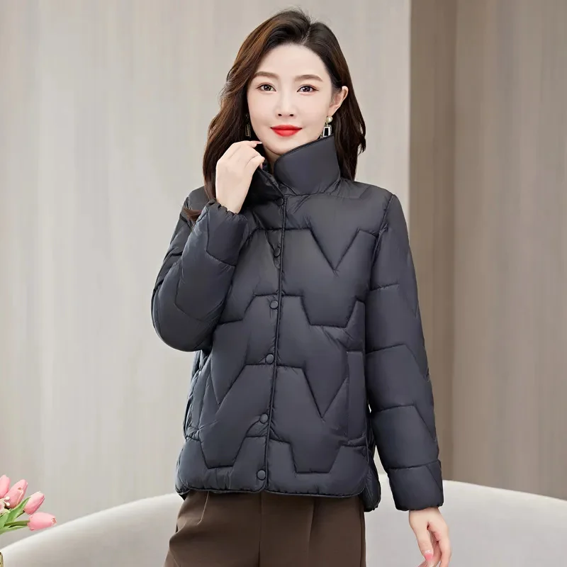 

Women's Winter Parkas Keep Warm Cotton Coat 2024 New Cotton-Padded Jacket Short Outwear Female Fashion Loose Down cotton Jacket