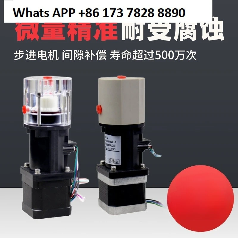 

Micro Piston Pump Ceramic High Precision Corrosion Resistant Small Piston Pump Syringe Clearance Compensation