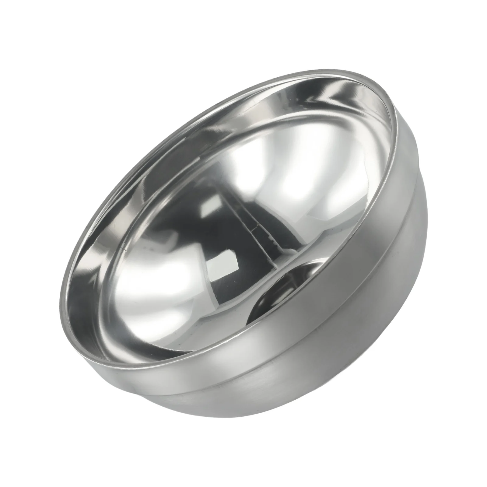 Eco-friendly Double Layer Insulation Stainless Steel Bowls Kitchen Flatware Salad Bowl Thermal Insulation Deep Dish Tableware