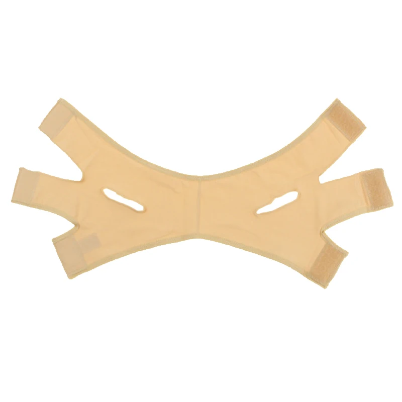 أدوات العناية بالوجه على شكل حرف V قناع الوجه النحيف الذقن تحقق الرقبة رفع قناع تقشير الوجه رقيقة الوجه التخسيس ضمادة المضادة للتجاعيد قناع