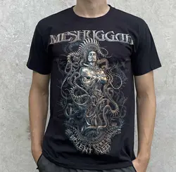 Meshuggah-Camiseta de el sueño violento de la razón, color negro, Gildan