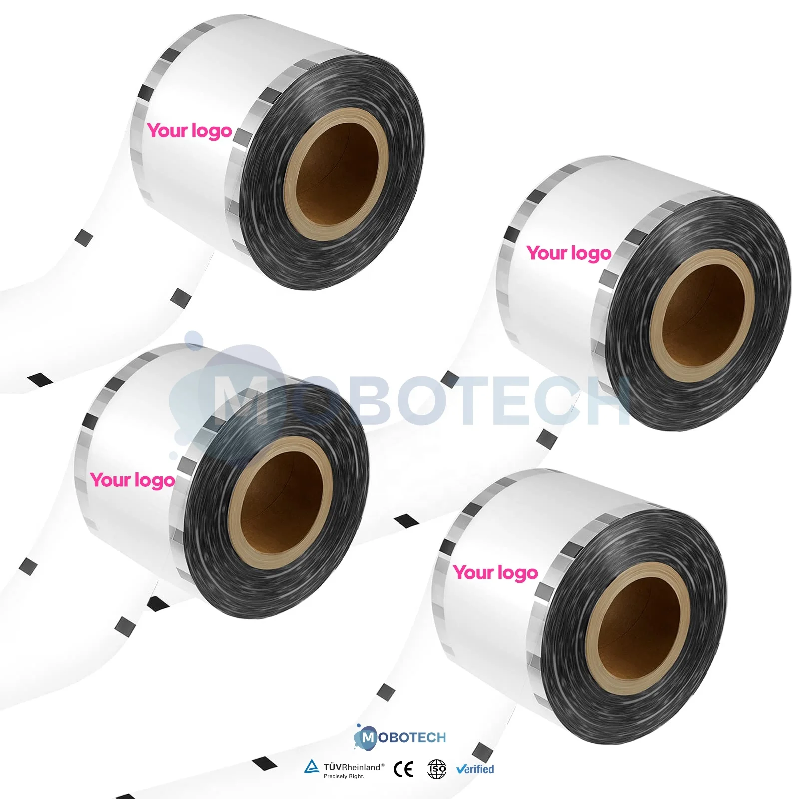

Boba Bubble tea cup / bowl cup sealing roll film customization OEM sealer flim