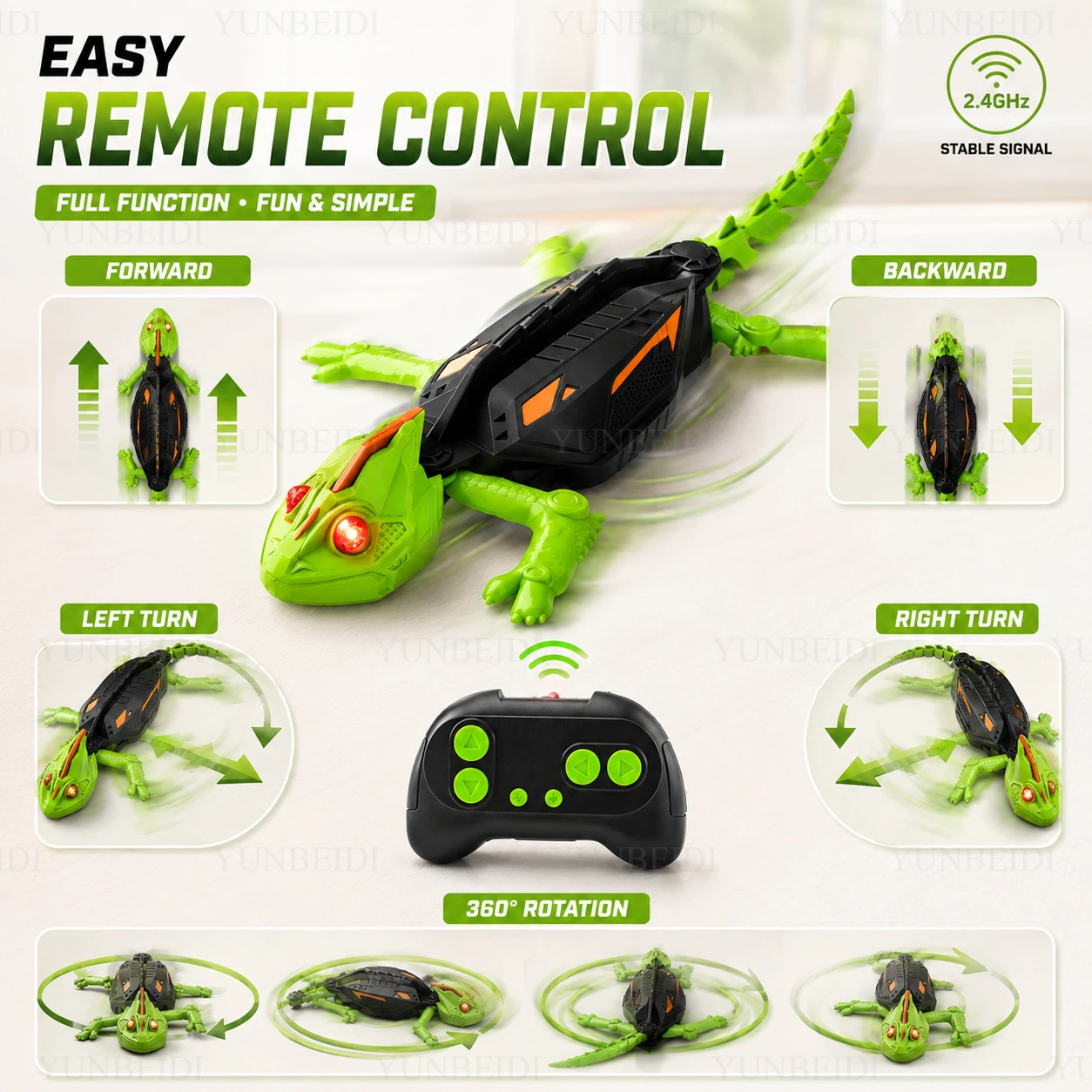 Lagarto Gecko Trepamuros con C - Gecko Lighting & Decor reseña y precio