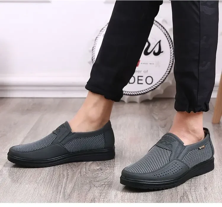 Herrenschuhe 2026 Sommer Casual Sneaker Atmungsaktives Mesh Chunky Sohle Erschwinglich Kostenloser Versand ​ – Detail 16