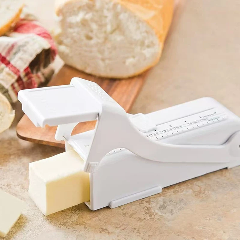 1Pcs Butter Cheese Dispenser Adjustable Butter Slicer Butter Cutter Butter Box Butter Knife Kitchen Butter Cutting Tool