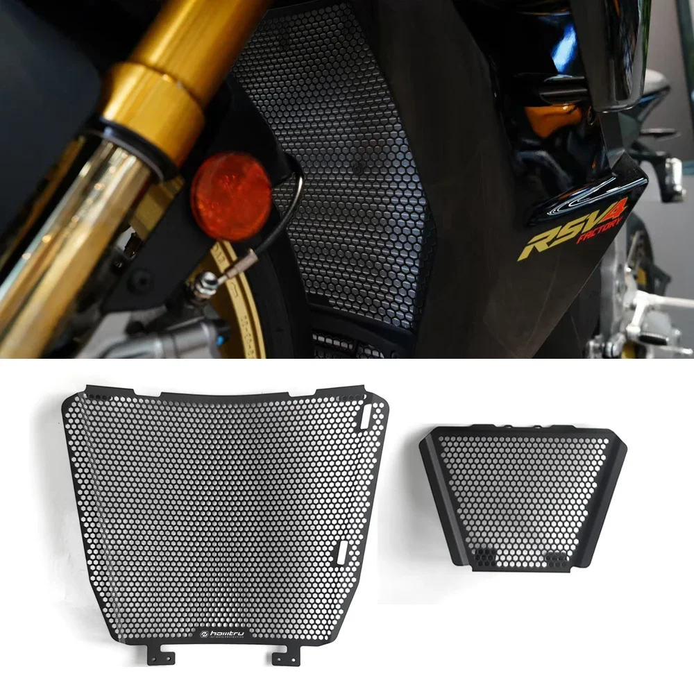 

Motorcycle Radiator Core Guards Grille Cover Protection for Aprilia RSV4 2021-2024