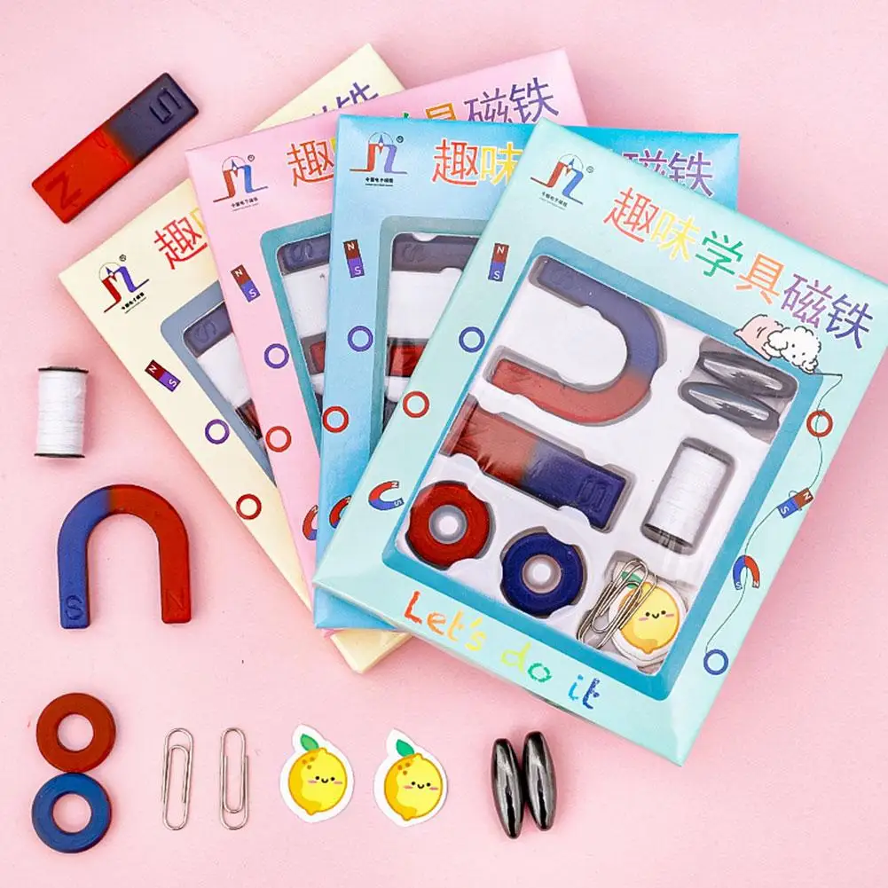 Magnet Set For Student Physics Experiment Teaching Educational Equipment Early Education Toys For Student Gifts For Childre I1K5