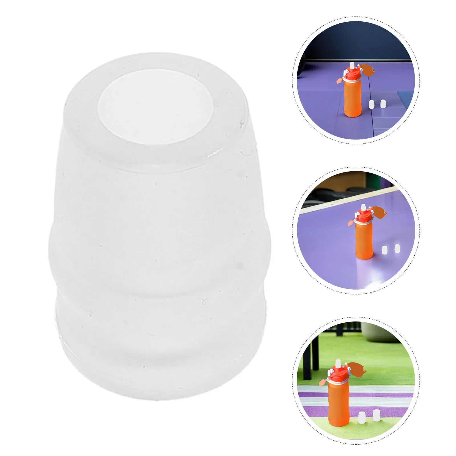 8Pcs Sports Bottle Replacement Mouthpieces Soft Silicone Bite Valve Nozzle Leakproof for Running Cycling Climbing Water Bottle