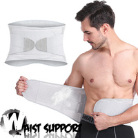 Men Women Back Support Lumbar Support  Waist Belt Protection Spine Sports Fitness Support Belt Warm Corset Waist Belly Belt