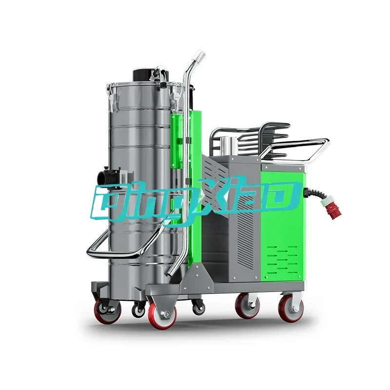 

High Power Industrial Vacuum Cleaner Heavy Duty Dust Extractor For Factory Workshop Dust Iron Chip Wood Chip Cleaning Machine