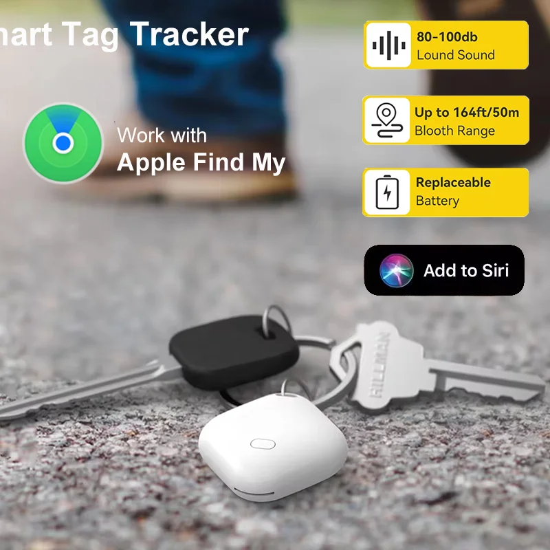 

Умный мини-трекер для Apple найдите мое приложение для поиска детей AirTag ключ/велосипед/кошелек gps трекер для Smart Bluetooth Air Tag Tracker