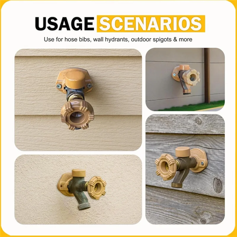 طقم تصليح الصنبور ABLK RK-14MH لصنبور وودفورد الخارجي موديل 14 و 18 يناسب مريلة خرطوم، حنفية، صنبور حائط