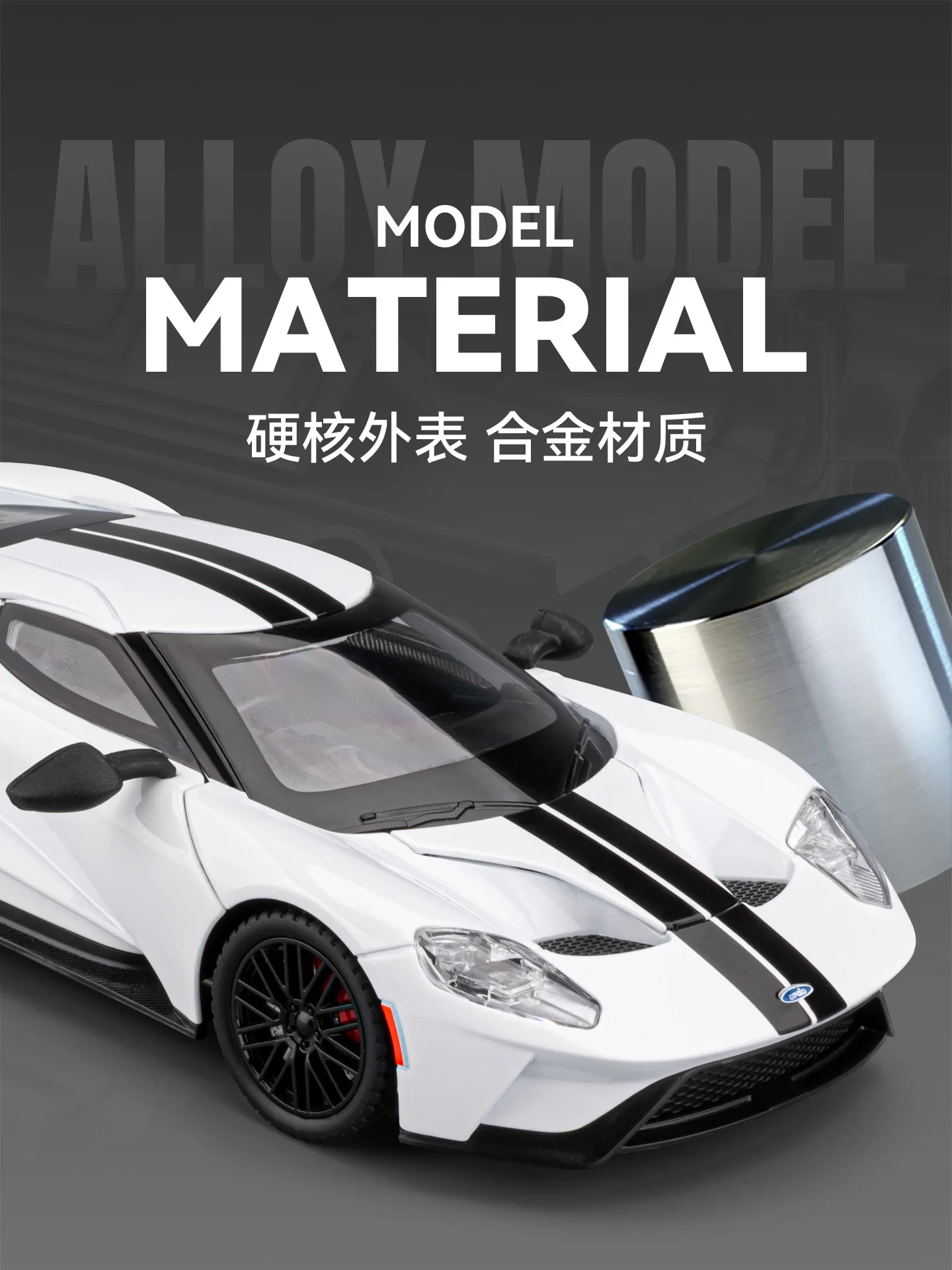 CHEZHI 1:24 GT спортивный автомобиль со звуком и светом, детская игрушечная модель автомобиля, орнамент, литая под давлением модель автомобиля из сплава, Коллекционная модель