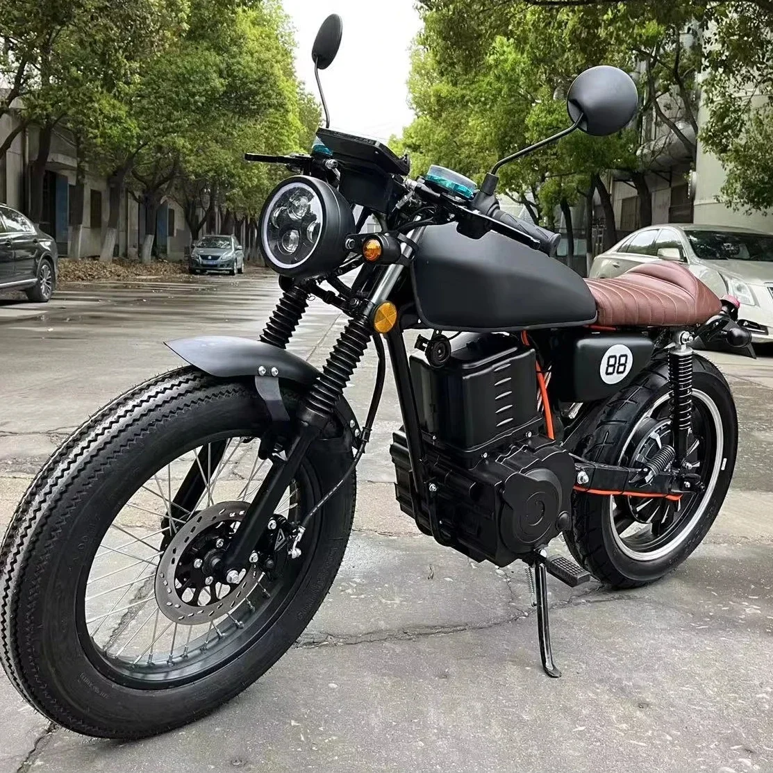 

2000W 3000W 72V60ah retro electric motorcycle