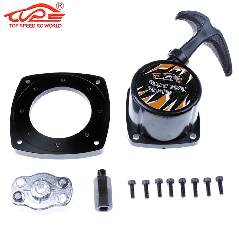 23CC-36CC Engine Easy To Start Pull Starter or Dial or Puller Base Kit for 1/5 HPI ROVAN KM MCD REDCAT RCMK FID BAJA LOSI Parts