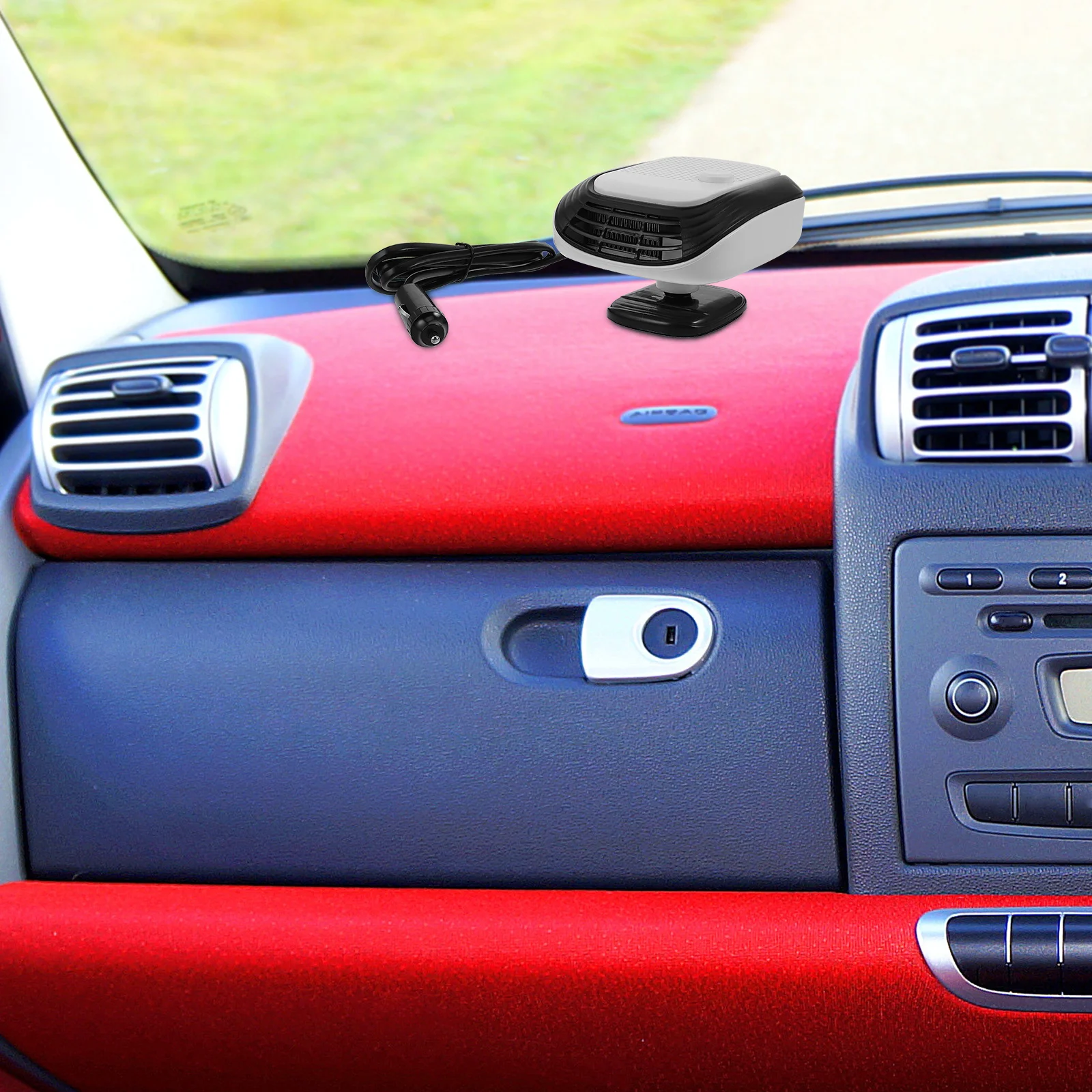 

12V Portable Car Heater Fast Defrosting Defogger Multifunctional Warm Air Generator for Winter Driving Comfort
