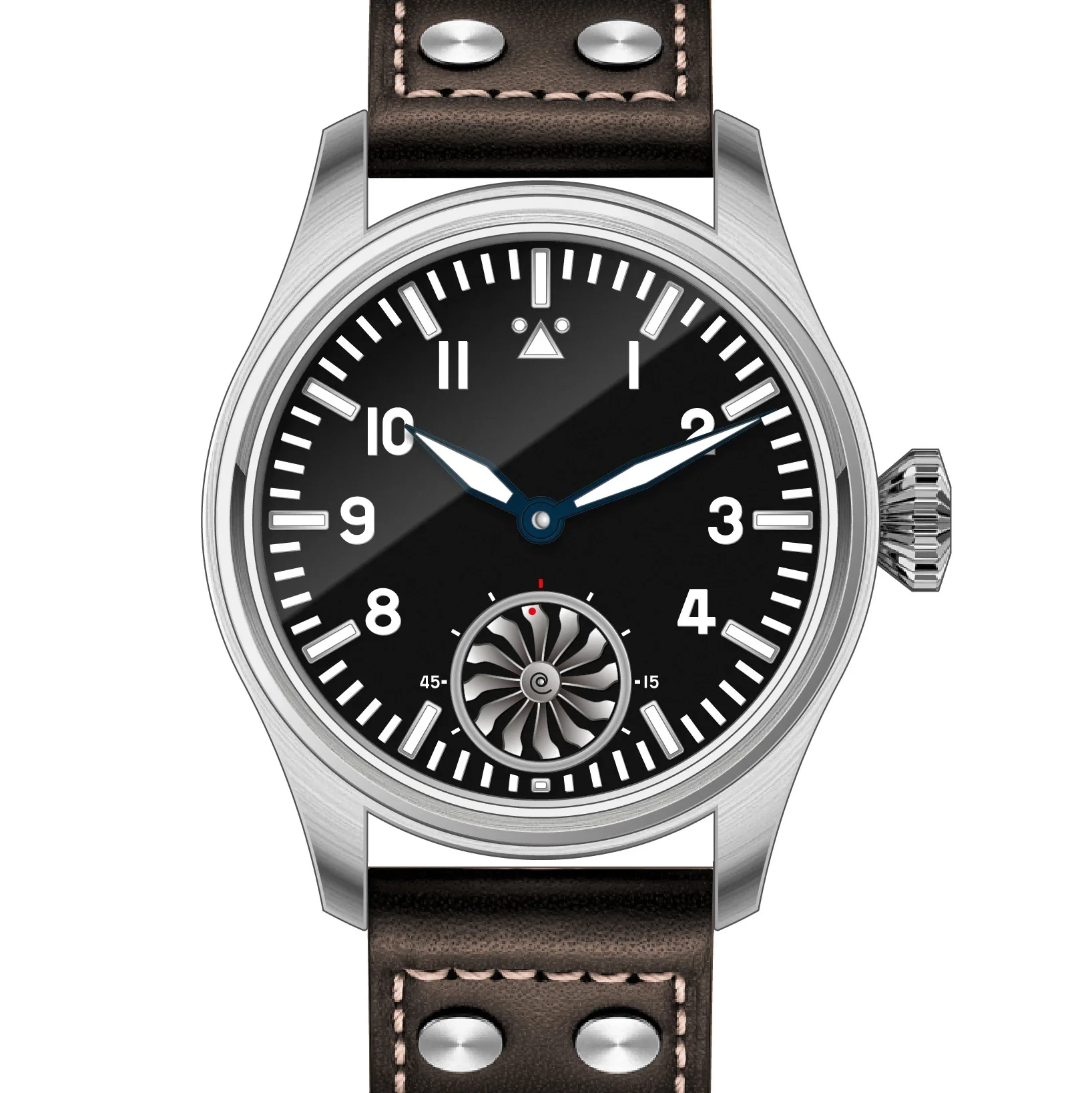 Hruodland 2026 New F016 pilot men's mechanical watch BGW-9