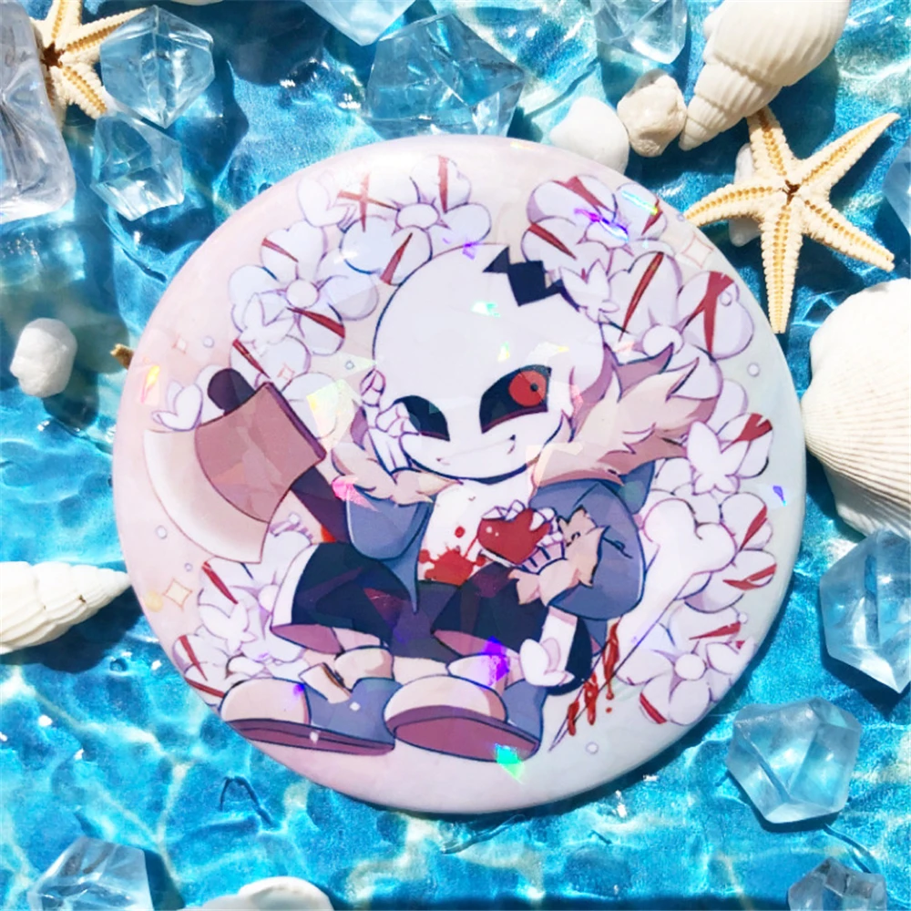 إكسسوارات زي أنيمي تأثيري ، شارة ، حقيبة ظهر ، قلادة ، بلا فريسك ، Asriel ، Dreemurr ، Torrey ، ورق بردي ، بروش