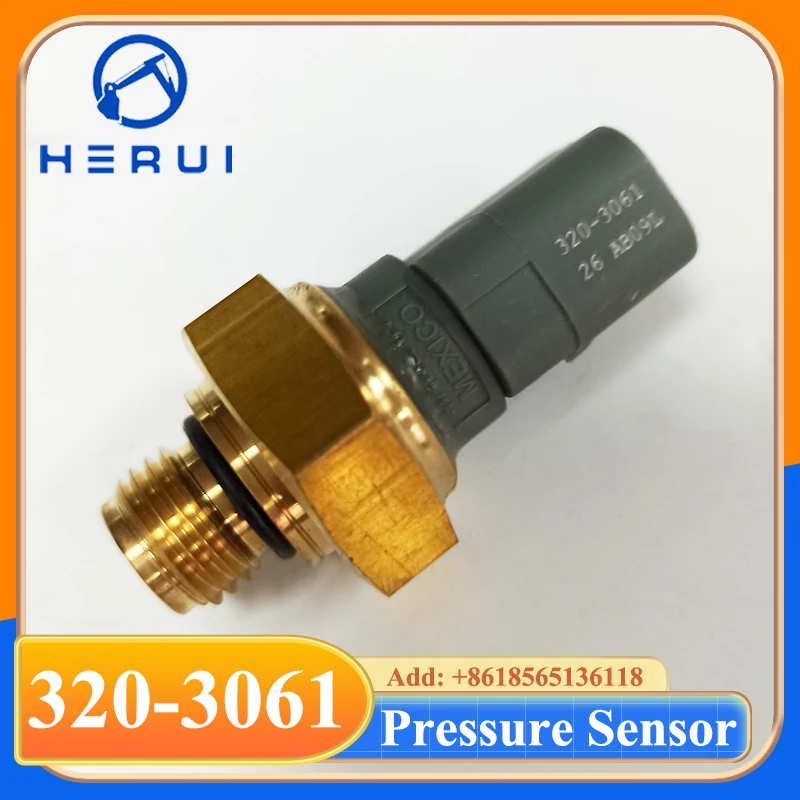 High Quality Excavator Parts Pressure Sensor 320-3061 3203061 Oil Pressure Switch for 312E 320E 324E 336E 3203061