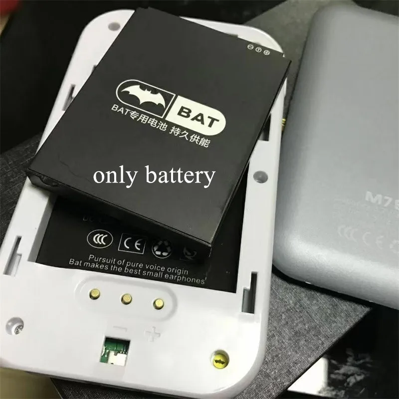 bat-M7S battery  3.7V 3000mAh  Li-ion Batteries (just battery)