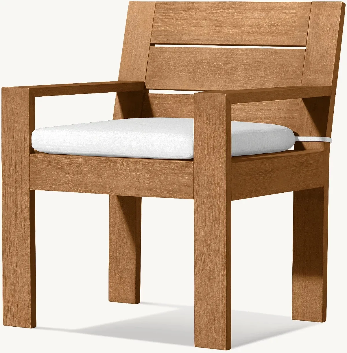 

Outdoor Garden Solid Teak Dining Chair Sectional Dining Table and Chair Set Outdoor Modular Solid Teak Chair